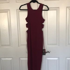 NWT topshop midi dress